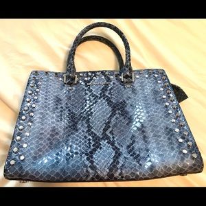 Michael Kors Selma Jewel Python Embossed bag